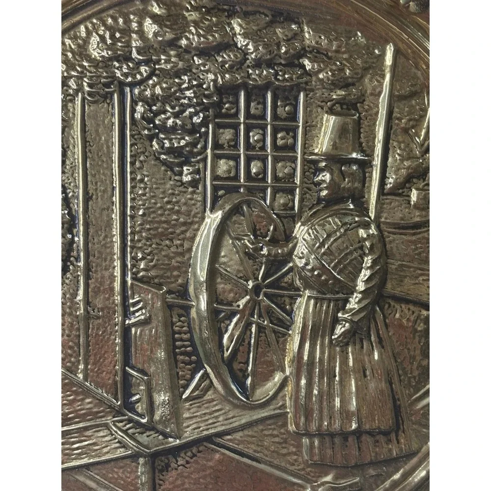 Vintage Wall Hanging Brass